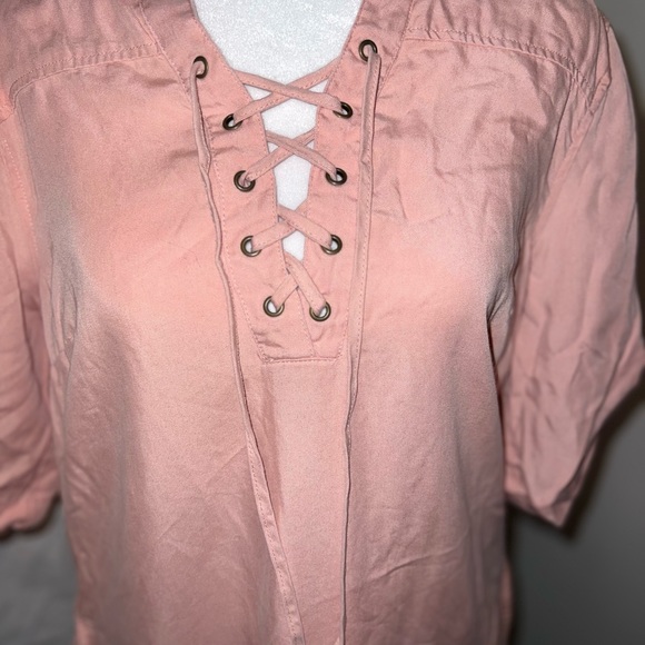 {philosophy} 3/4 Sleeve Light Pink Dress SIZE Small - Picture 6 of 6